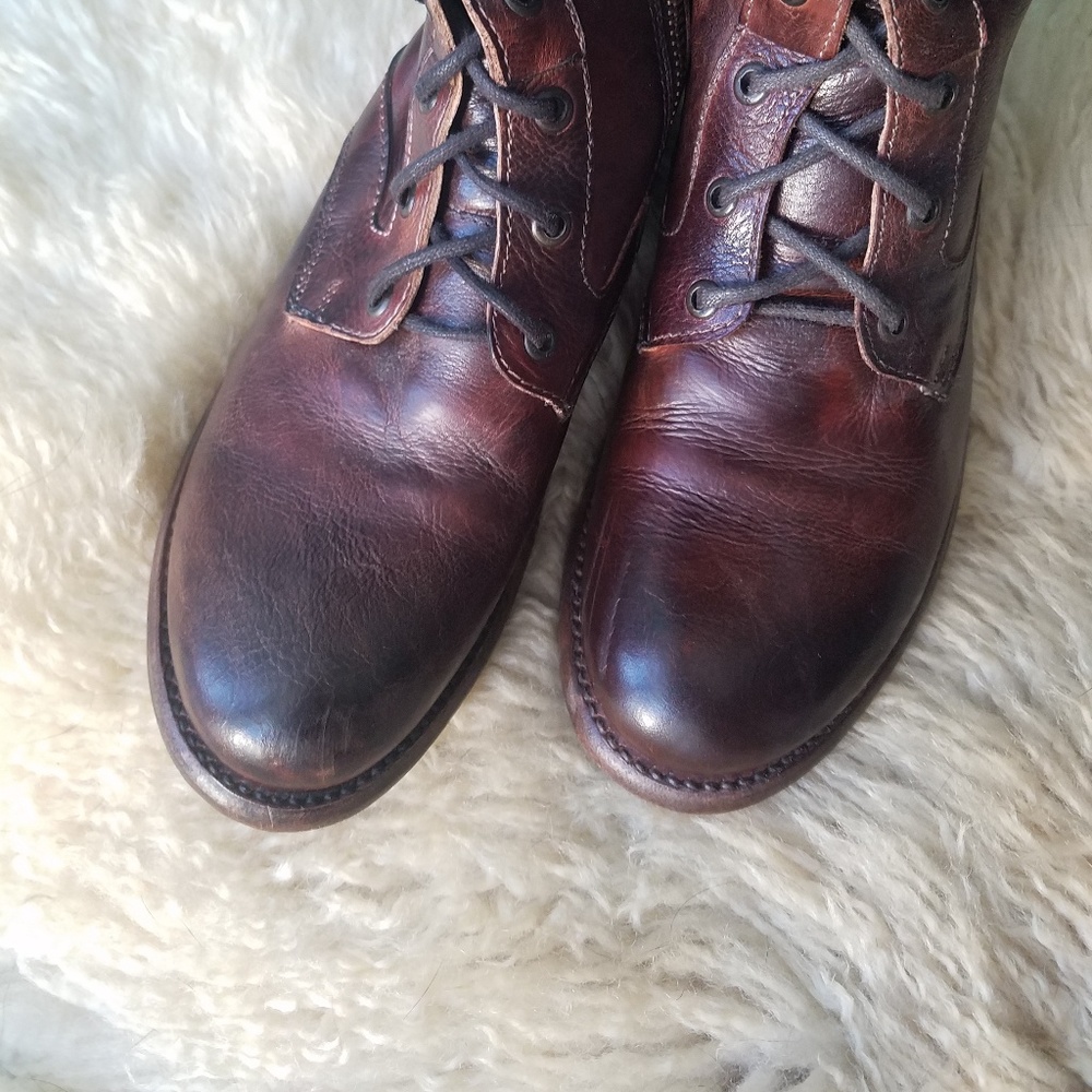 ▪SOLD▪ Like New Bed Stu Della Boot in Rustic Teak - Picture 6 of 7